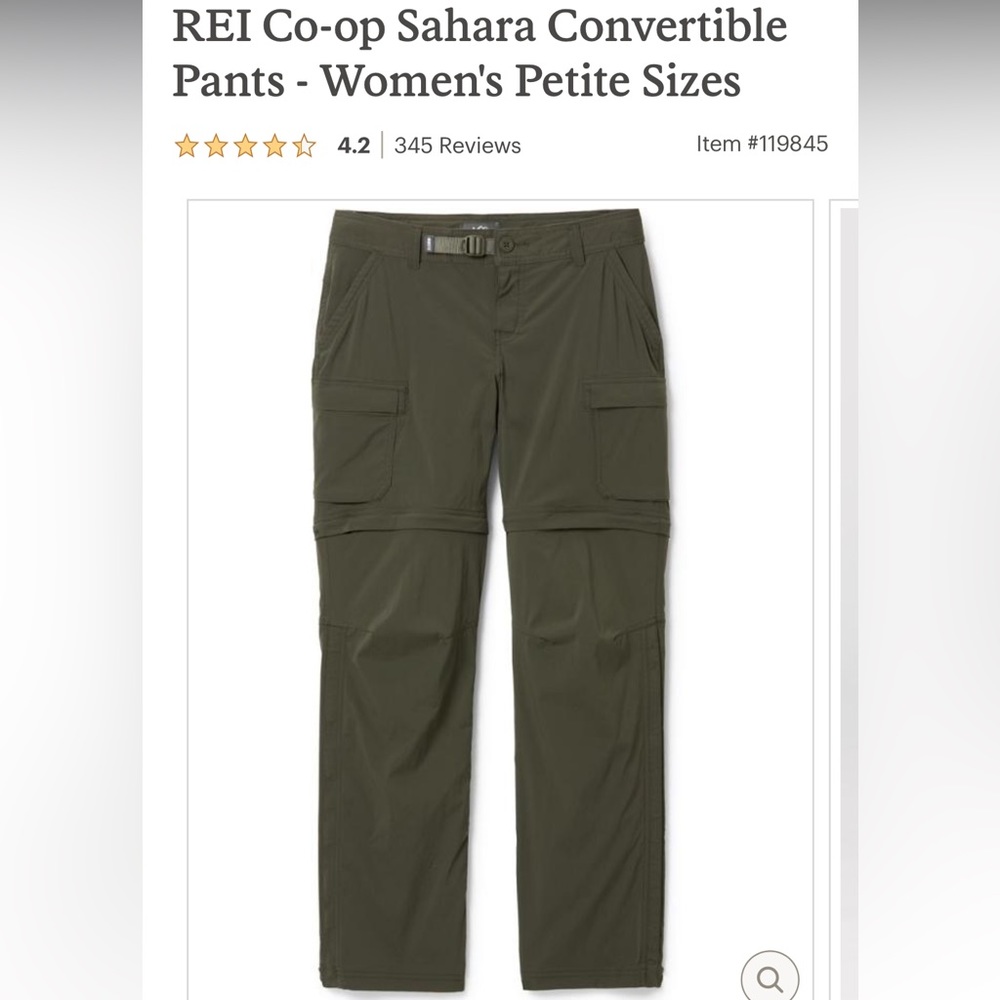 REI Co-Op Sahara Convertible Pants